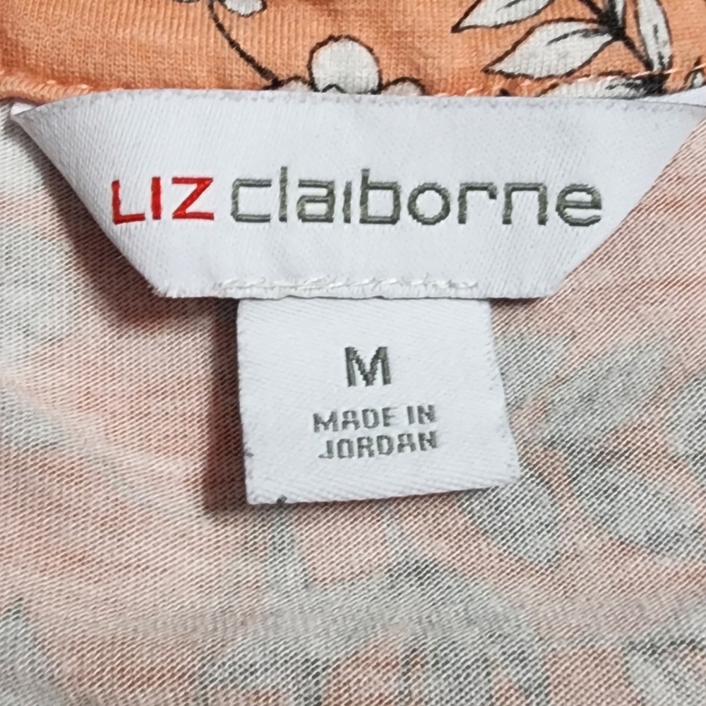 Liz Claiborne Sleeveless Blouse Medium - Picture 4 of 5
